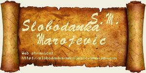 Slobodanka Marojević vizit kartica